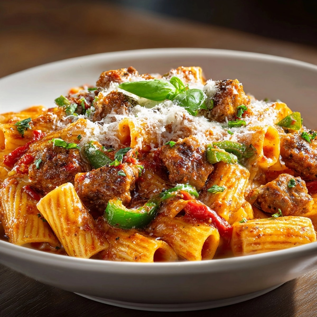 Imagine the Creamy Tomato Rebel-Float Pasta Bake's delightful aroma—a flavorful, crowd-pleasing bake.