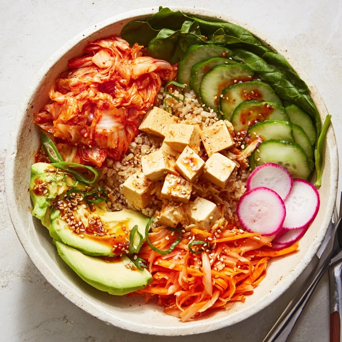 Fermented Vegetable Bowl Kimchi