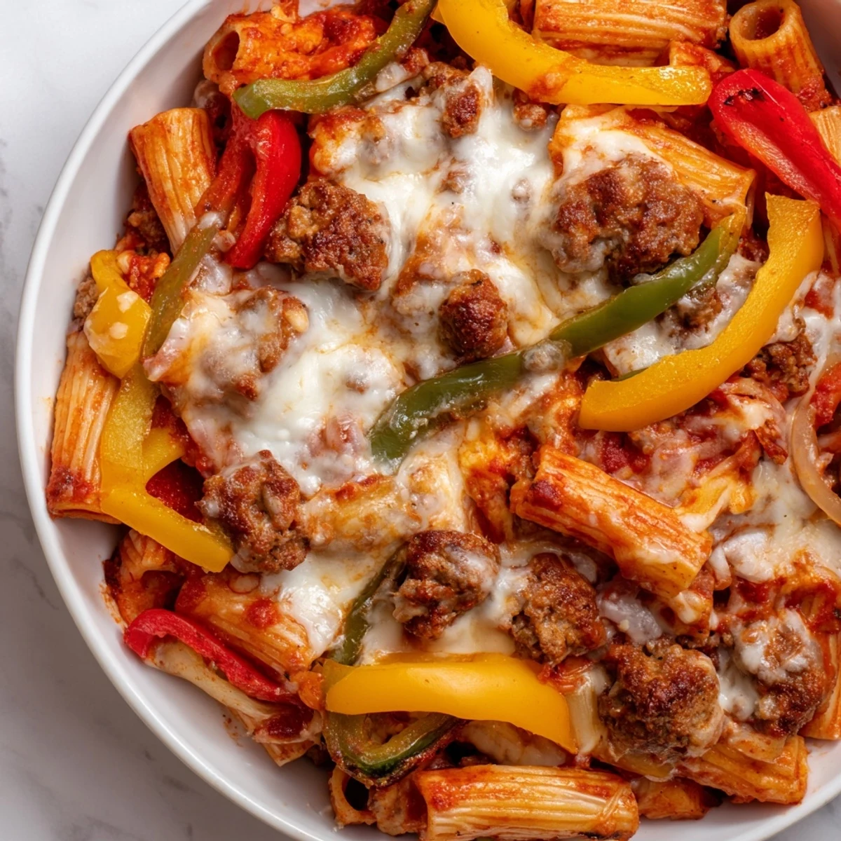 Baked Rigatoni with Sausage