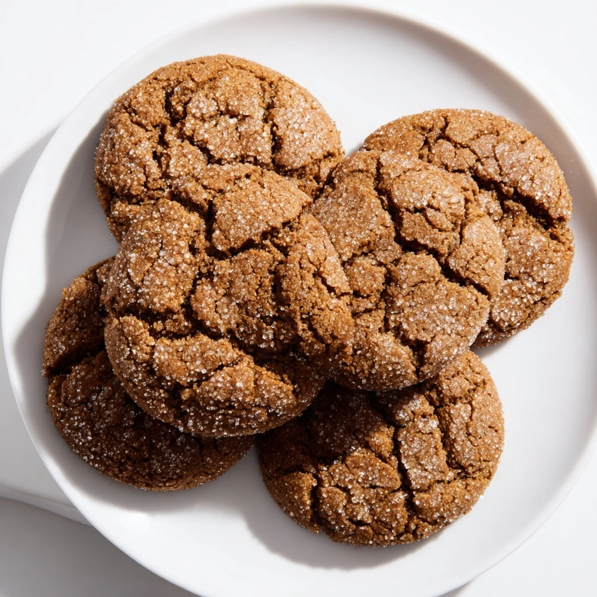 Sweet and chewy Express Gingerbread Latte Cookies, perfect with a warm drink for a cozy afternoon treat.