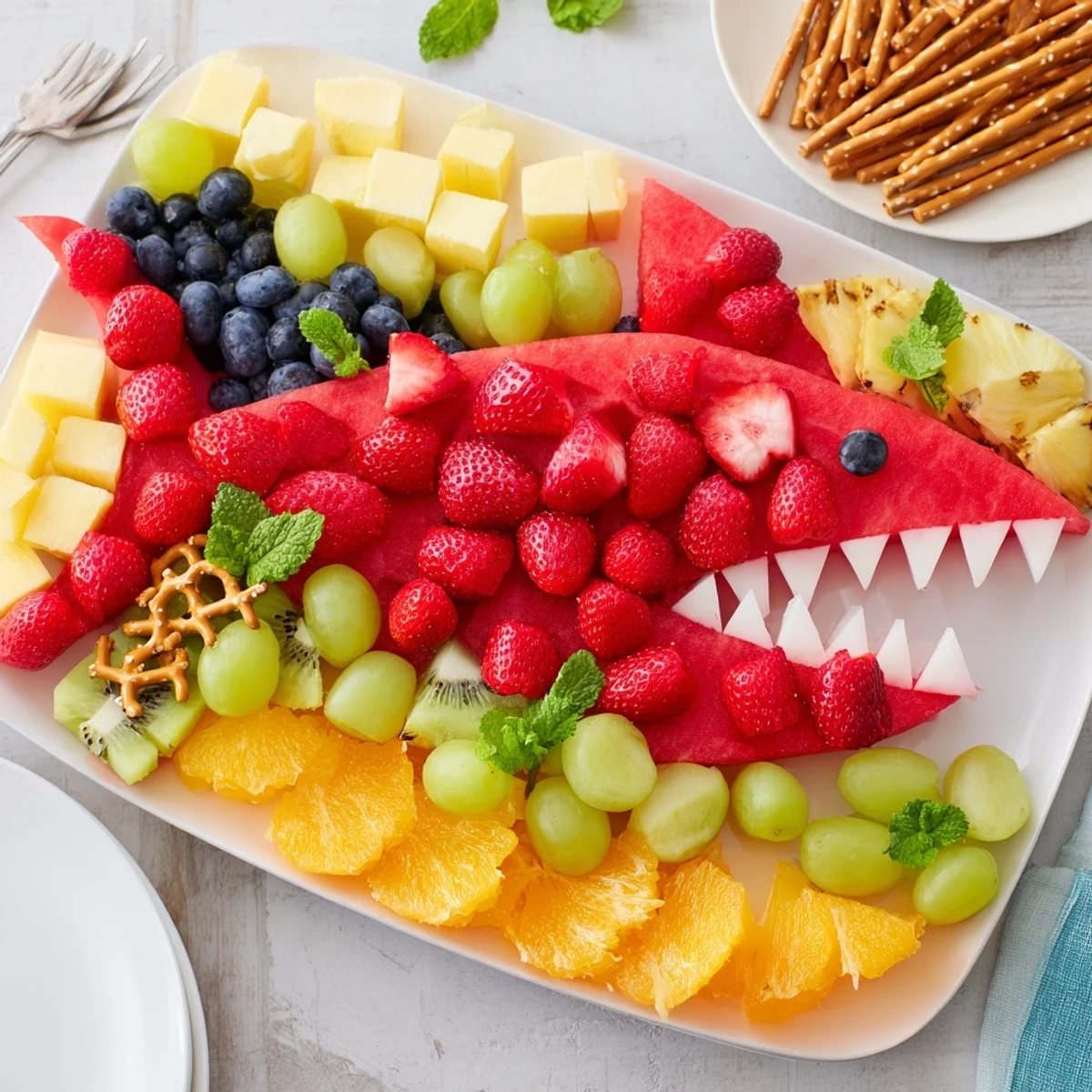 Watermelon Wave Shark Snack