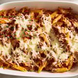 Cheesy Beef Penne Bake