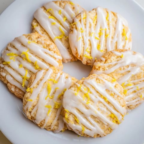 Buttery Zesty Lemon Meltaway Cookies, perfect for tea time or gatherings.  