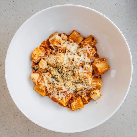 Baked Chicken Parmesan Pasta