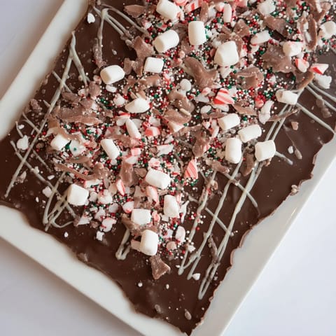 Viral Hot Chocolate Bark