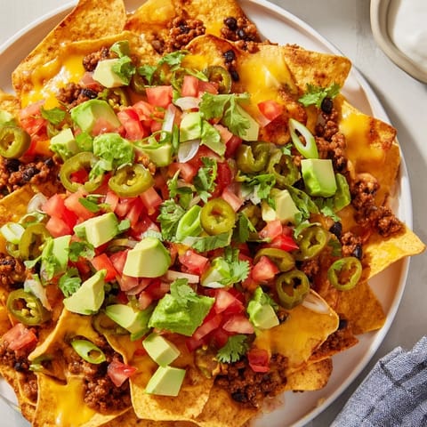 Sheet Pan Nachos Beef