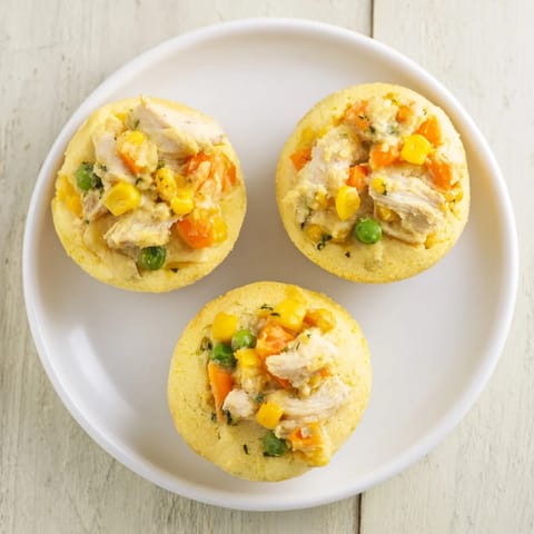 Chicken Cornbread Muffins