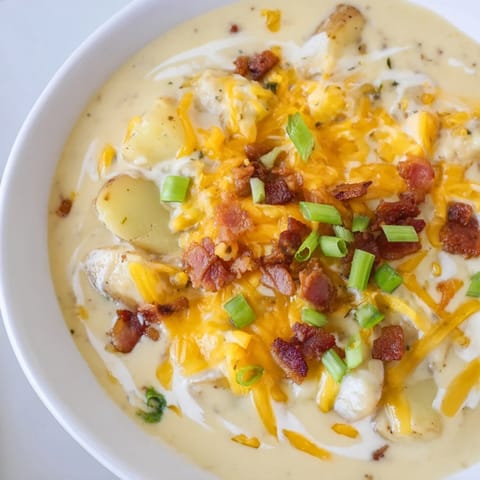 Crockpot Loaded Baked Potato