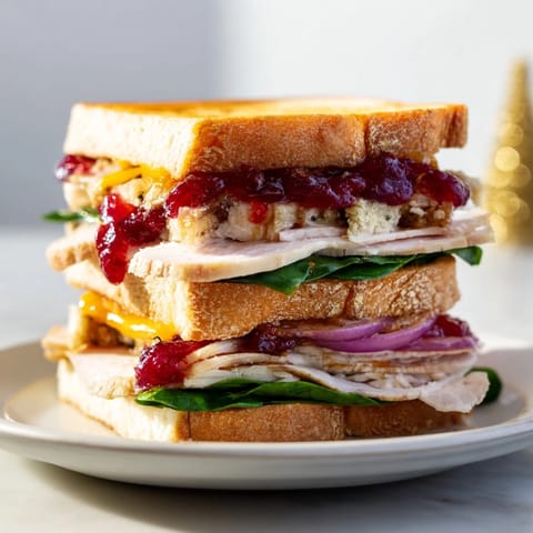 Budget Christmas Brioche Sandwich #205