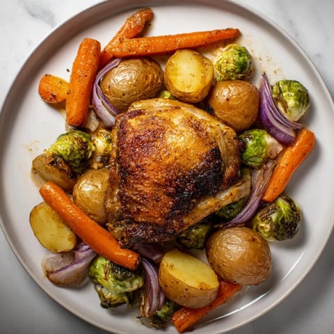 Sheet Pan Chicken Cranberry