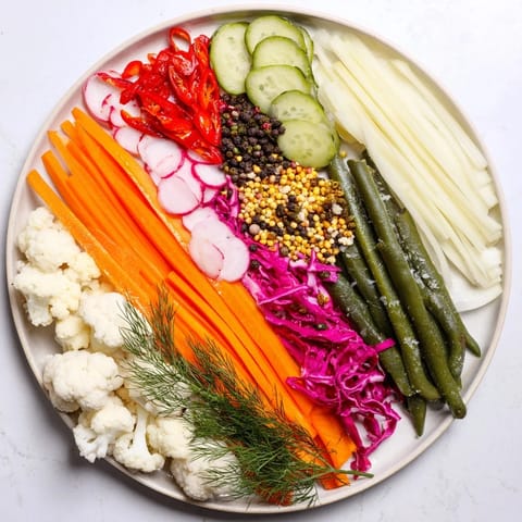 Pickled Fermented Vegetable Feast