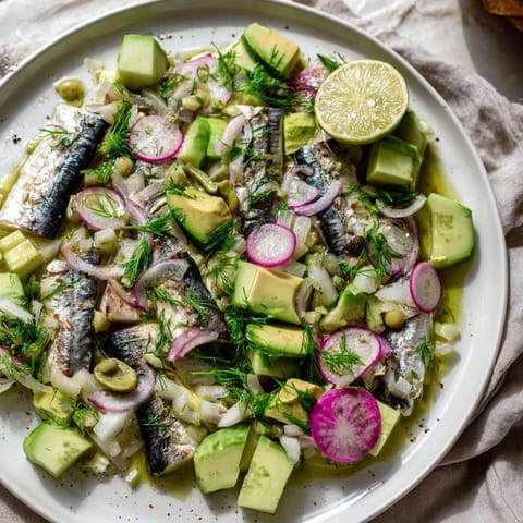 Cucumber and Tinned Fish Salad #318