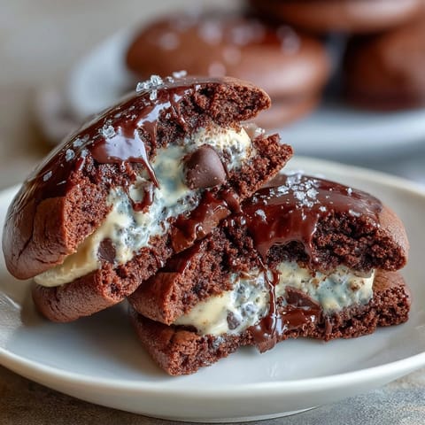 Dark Chocolate Vanilla Cookies