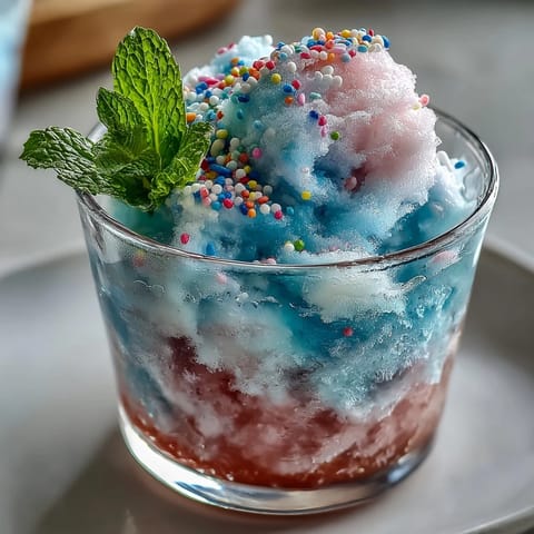 Cotton Candy Lemonade Float