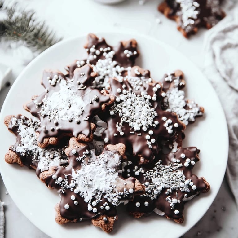 Freshly baked Winter Snowflake Platter cookies offer a sweet, buttery taste, perfect for celebrations.