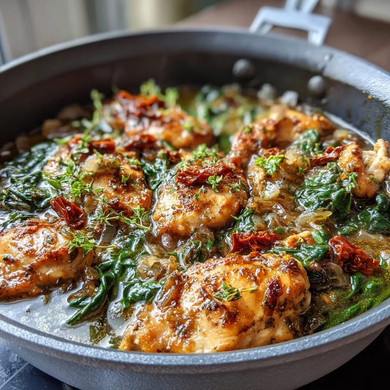 Warm, comforting One-Pot Lemon Orzo with juicy chicken, fresh spinach, and a zesty lemon finish.  