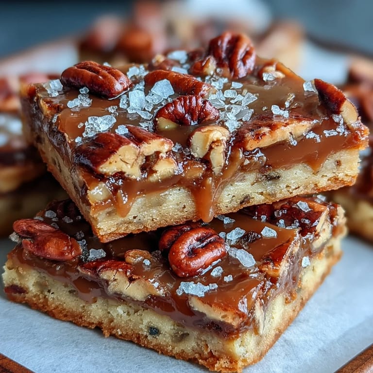 Buttery brown butter cookies loaded with crunchy pecans and a hint of sea salt, offering a rich, nutty flavor in every bite.