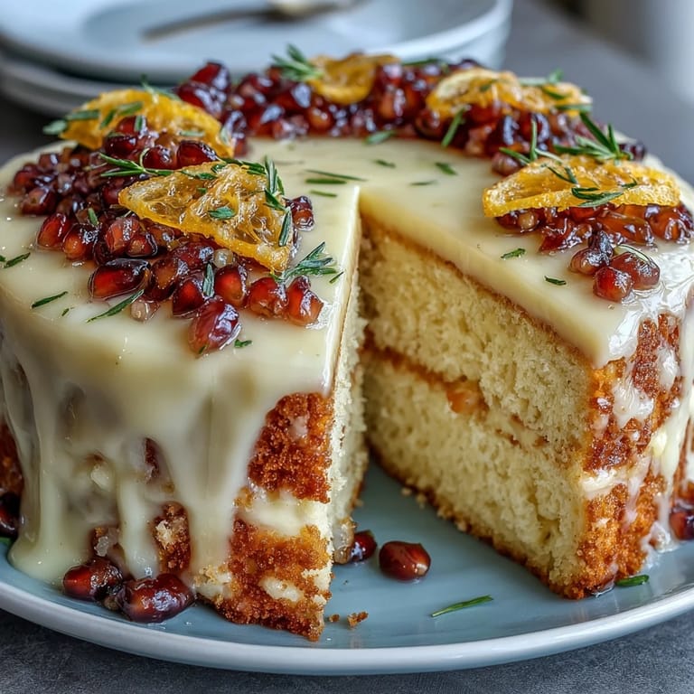Lemon blueberry layer cake bursting with fresh berries and zesty lemon, topped with luscious cream cheese frosting.